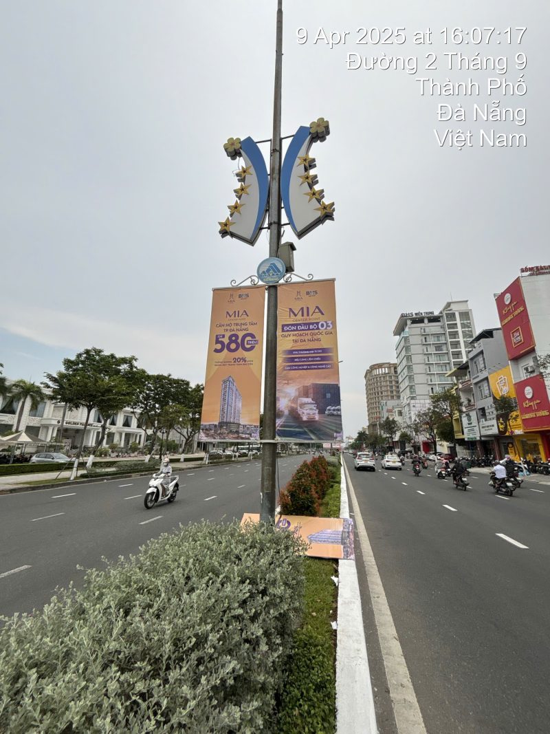 Treo phướn BHS 3