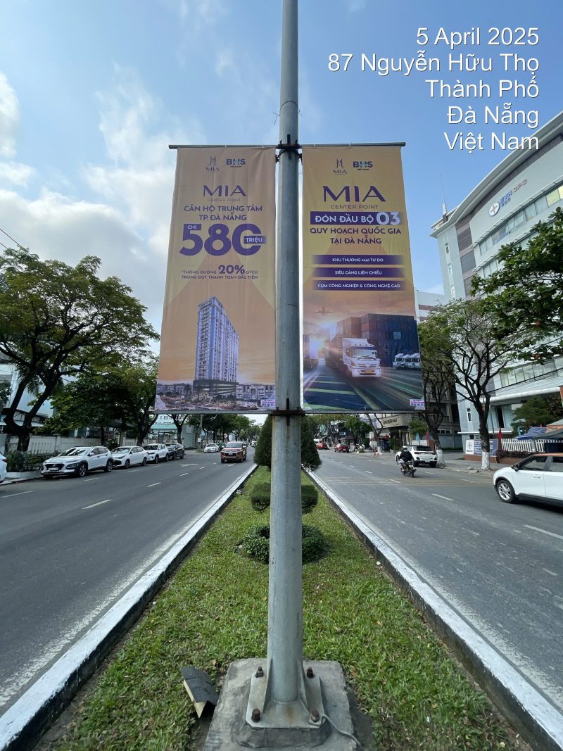 Treo phướn BHS 1
