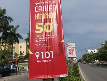 Treo phướn Canifa