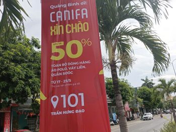 Treo phướn Canifa 3