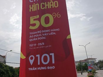 Treo phướn Canifa 6