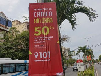 Treo phướn Canifa 7